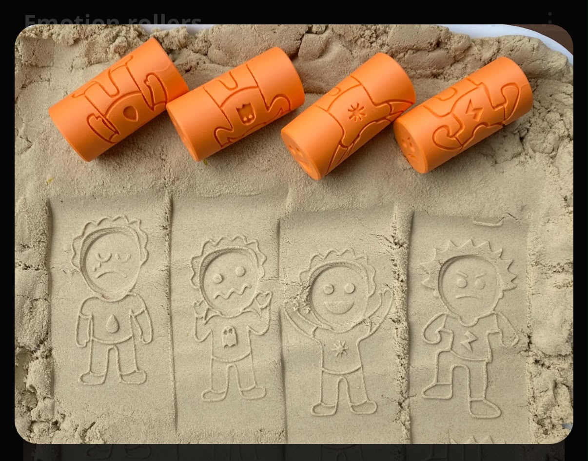 Emotional Clay Rollers - Set of 4